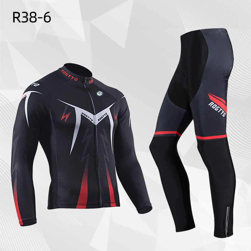 Primavera, verano, otoño, chaqueta, pantalones largos, uniformes de secado rápido de bicicleta de montaña para hombres y mujeres. image 10