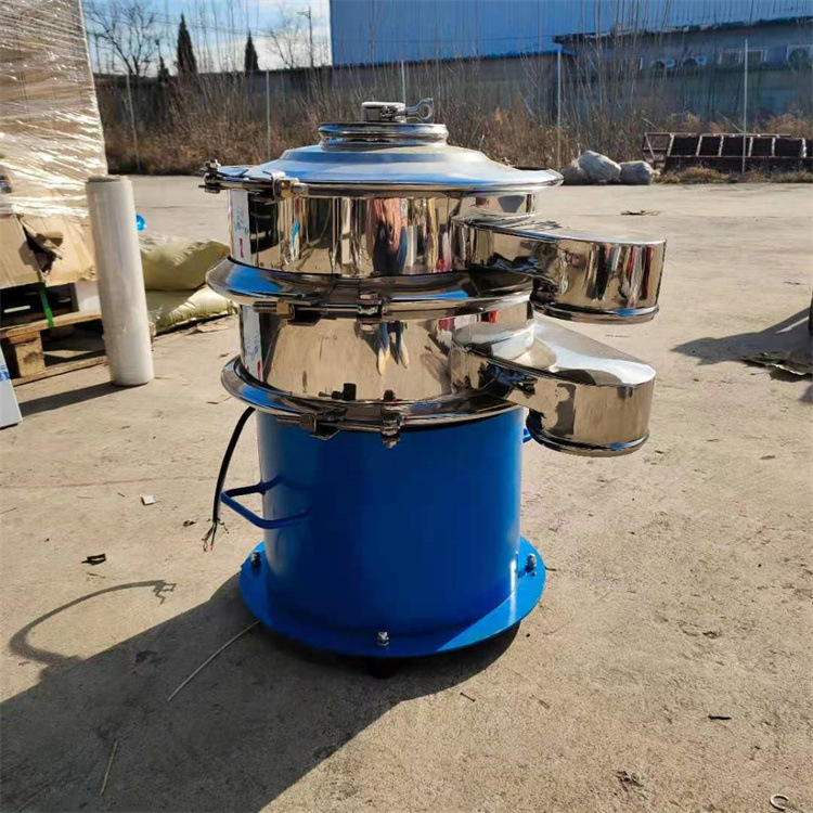 裕邦超声波过滤器 高精度圆形震动果汁过滤机 出汁清澈多层旋振筛