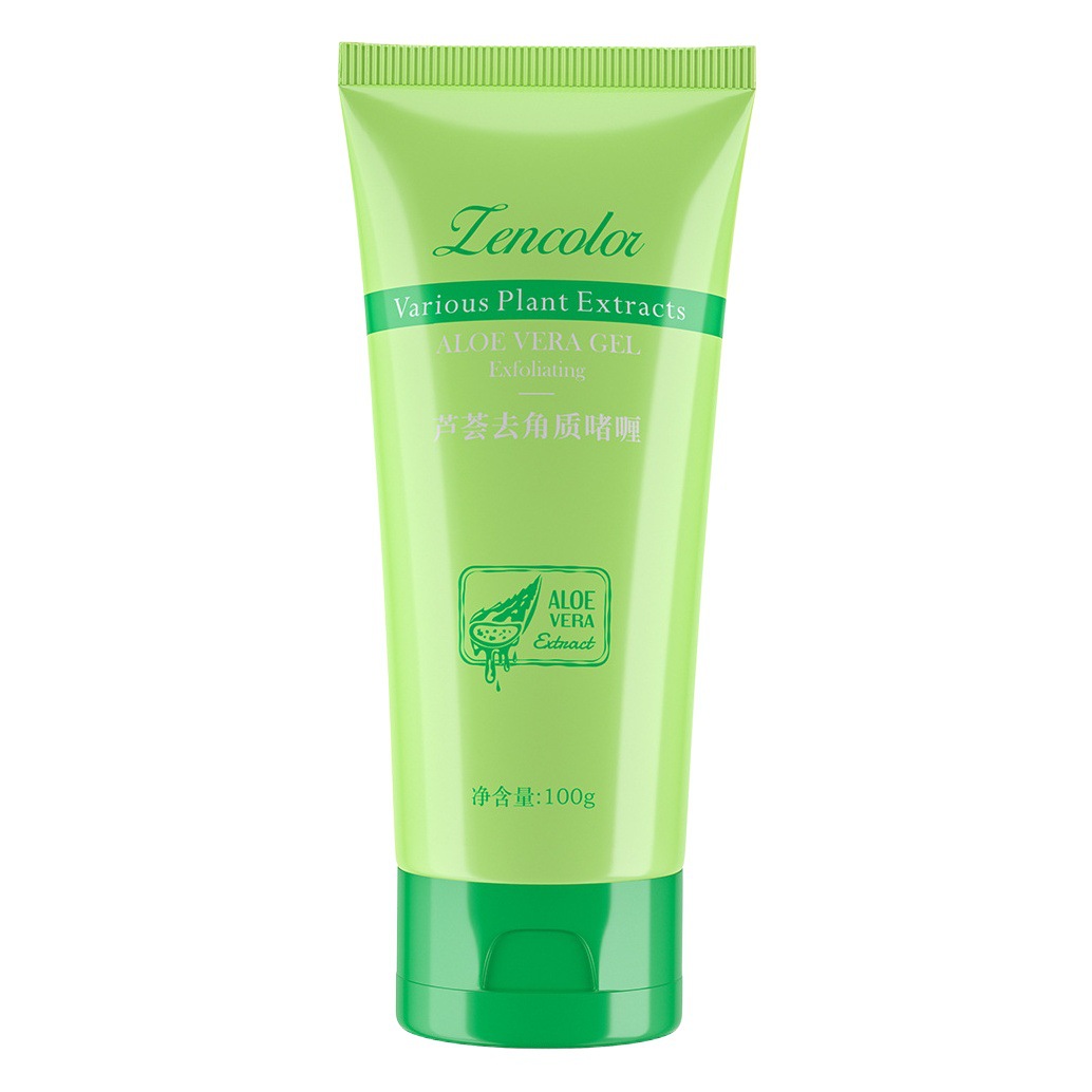 Aloe Vera Moisturizing Exfoliating Gel Deep Cleansing Facial Exfoliator Face and Body Scrub Mud Scrub Wholesale