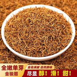 源头茶厂家直销供货武夷山2026年新茶叶红茶批发金骏眉红茶芽中芽