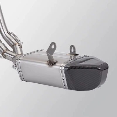 section + LV box, Exhaust pipe