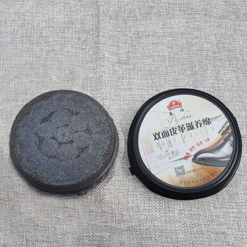 Кожаная обувь Двусторонняя кожа Питательный хлопок Бесцветная яркая губка Воск для обуви Крем для обуви Щетка для обуви Кожаная сумка Техническая полировка