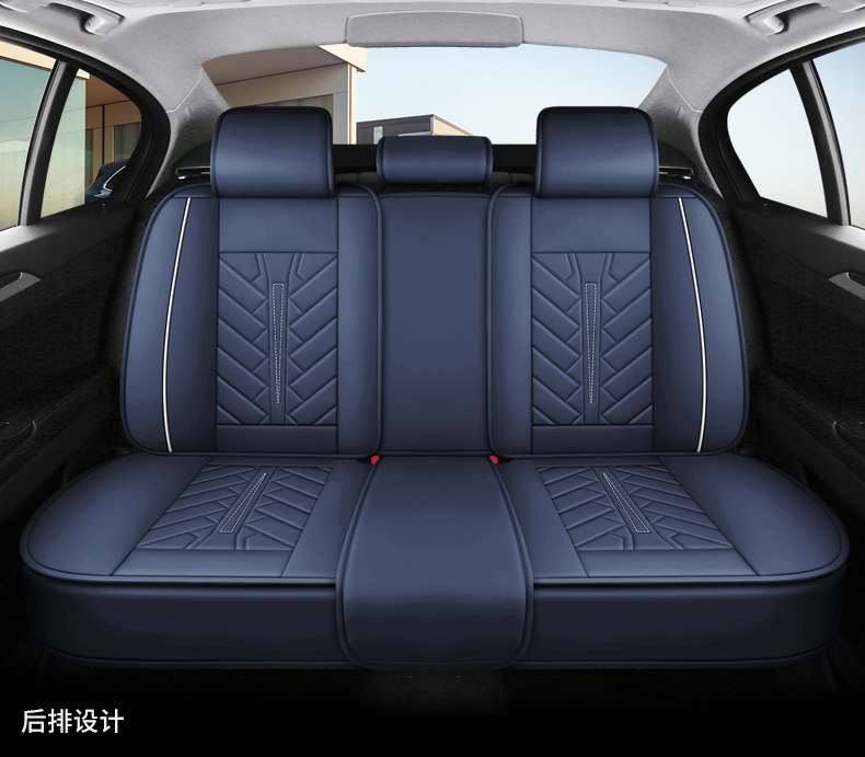 25 Years New Nappa Leather All-Season Car Seat Cushion All-Inclusive Full Leather Seat Cover Source Factory Export Wholesale