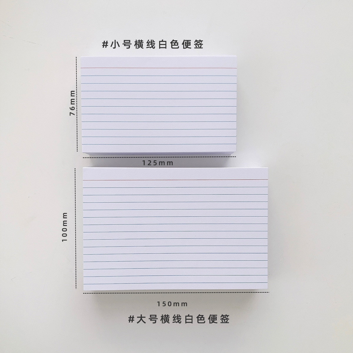 Tarjeta de índice estadounidense papel de nota estudiante examen de ingreso de posgrado libro de vocabulario en inglés 3 pulgadas 3 × 5 Tarjeta de índice libro de línea horizontal