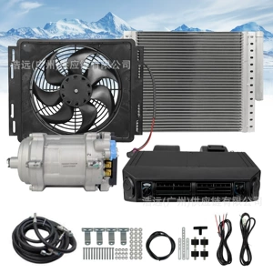 Avtomobil elektrik kondisioner ventilyasiya dəsti 12V24V, isitmə və soyutma üçün