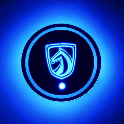 Other Automotive Interior Supplies Luminous Cup Mat, Smart - baojun-single-price