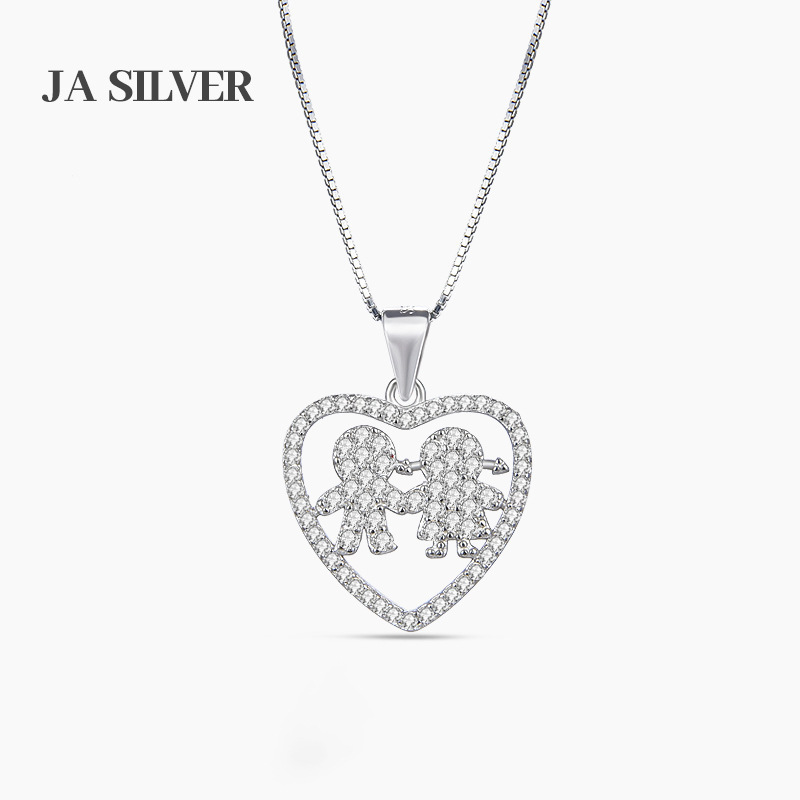 Colgante de amor de plata esterlina S925 nicho coreano de alto nivel de moda temperamento colgante de plata accesorios fuente al por mayor