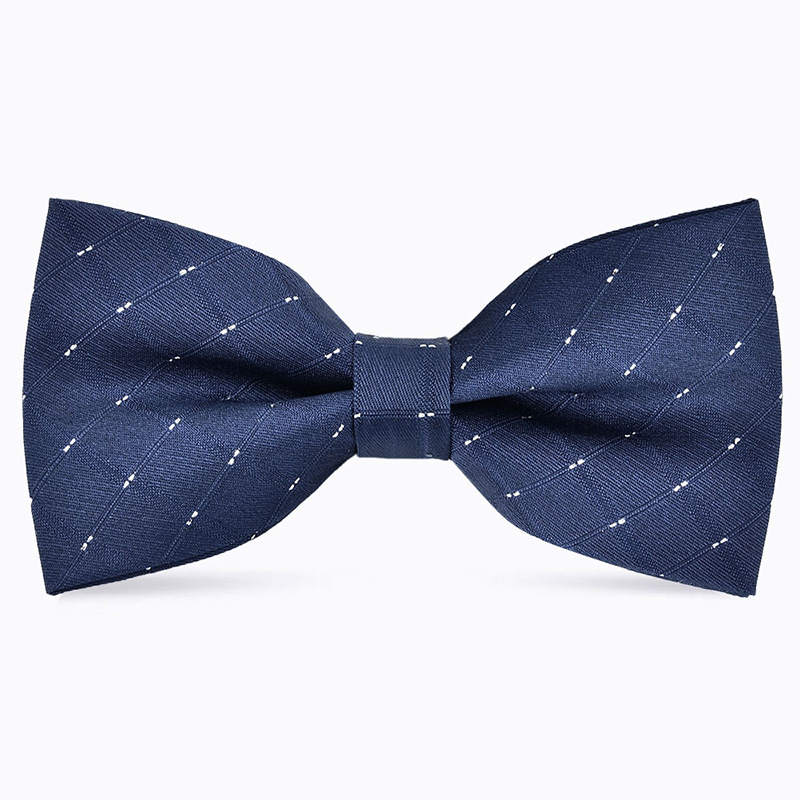 Navy blue checkered L8040