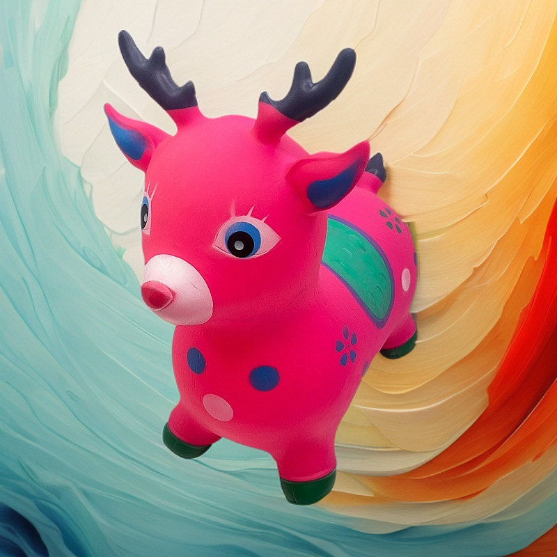 Inflatable toy for jumping for training, new collection