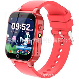 Children's watch large screen step counting double camera photography music playing recording multi-dial Entertainment game children's watch