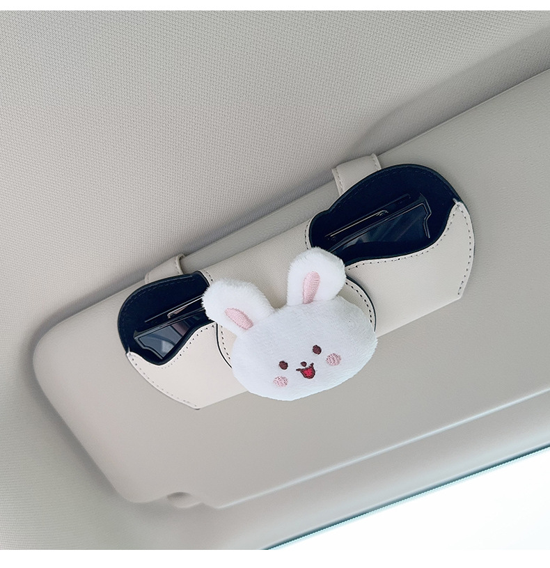 Car Glasses Case, Sun Visor, Sunglasses Clip, Car Driver's Glasses Clip, Sunglasses Car Storage Box, Glasses Holder