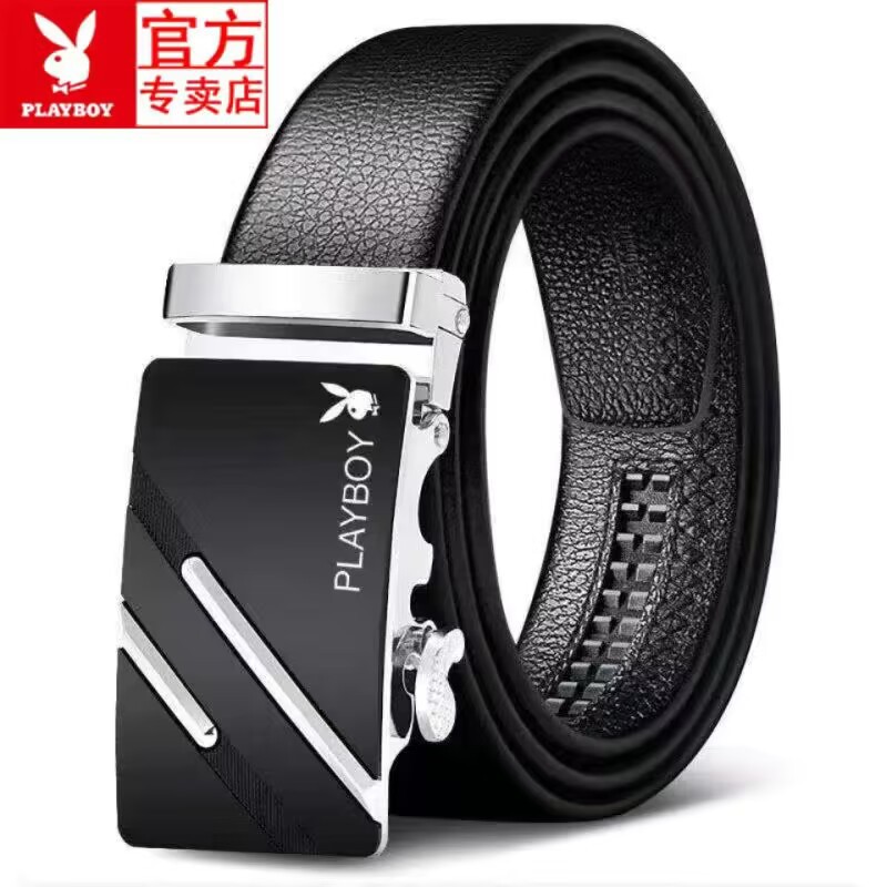Silver double strip [buckle strap]]