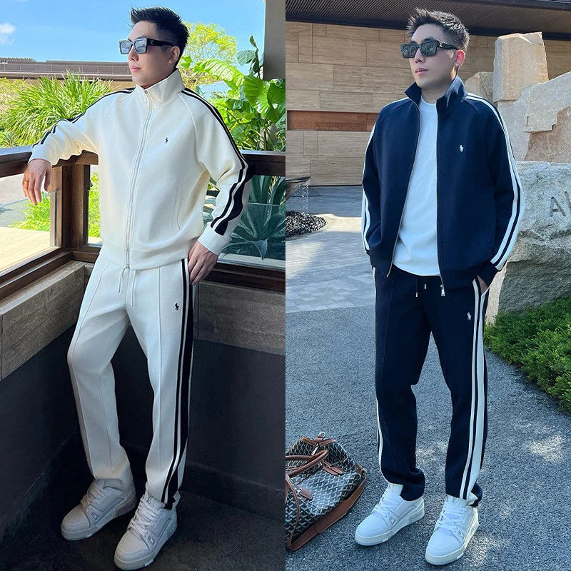 Autumn and Winter New Fashion Trendy Couple Outdoor Sports Casual Stylish Youth Versatile Jacket and Pants Two-Piece Set