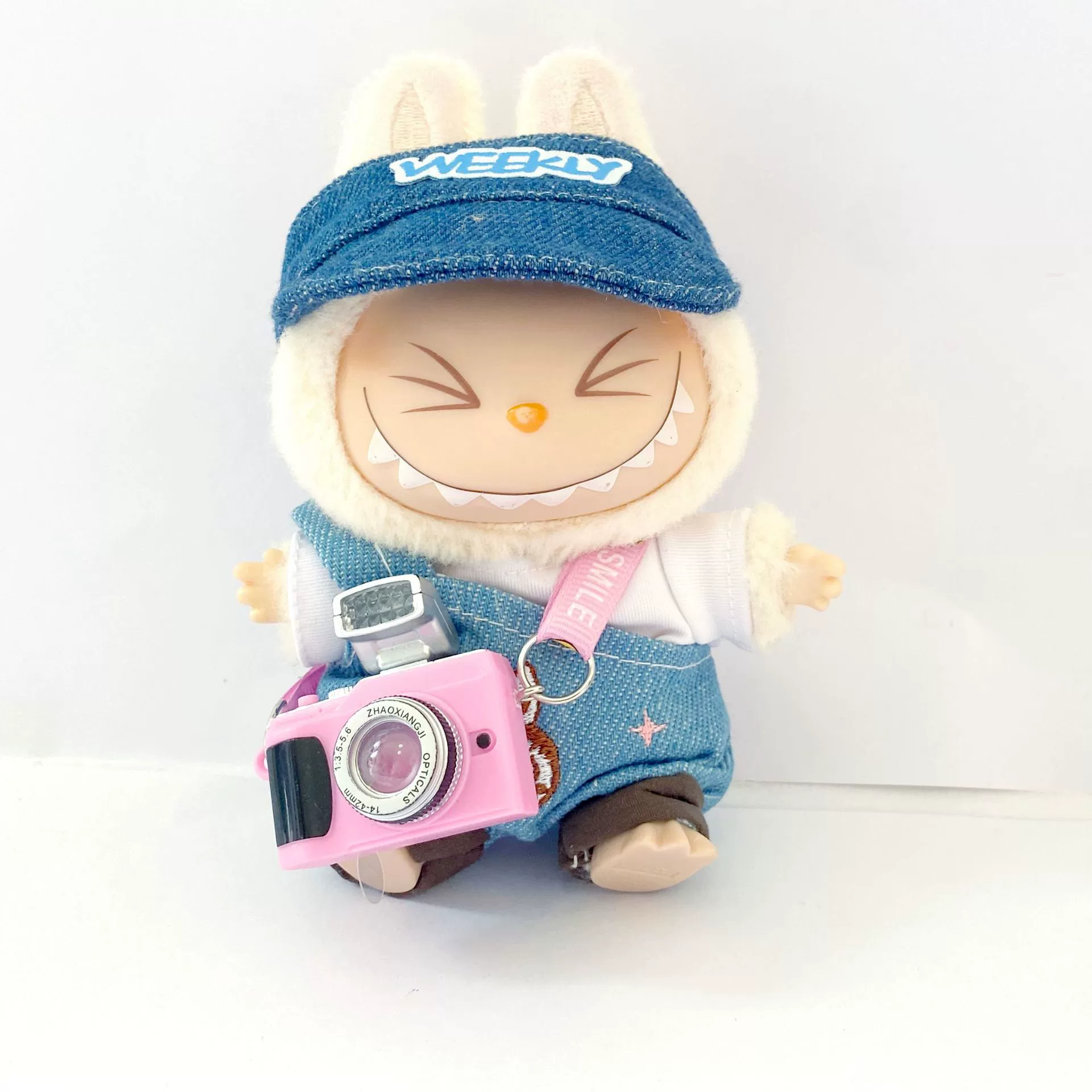 Doll plastic, overall for dressing up, second generation, children's clothing
