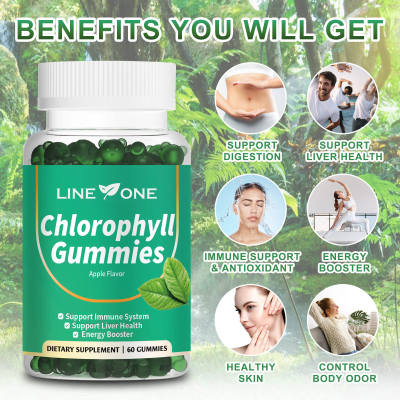 Cholrophyllgummy with ashwagandha,potassium | appleフラヴォー|undefined