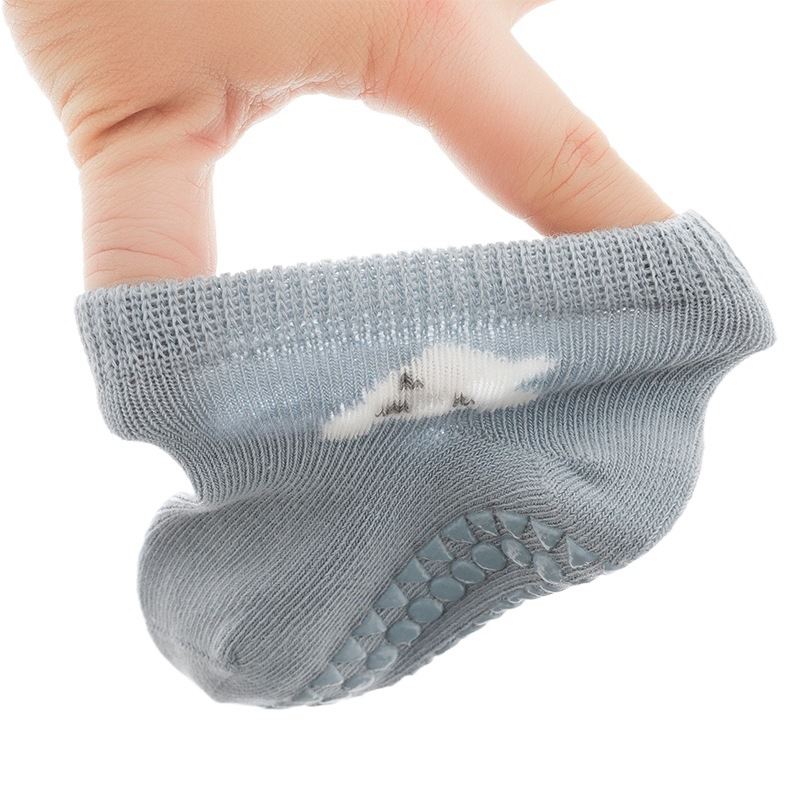 Bebé rótula traje primavera nueva Clase un bebé anti-caída niño arrastrándose artefacto calcetines de piso para niños