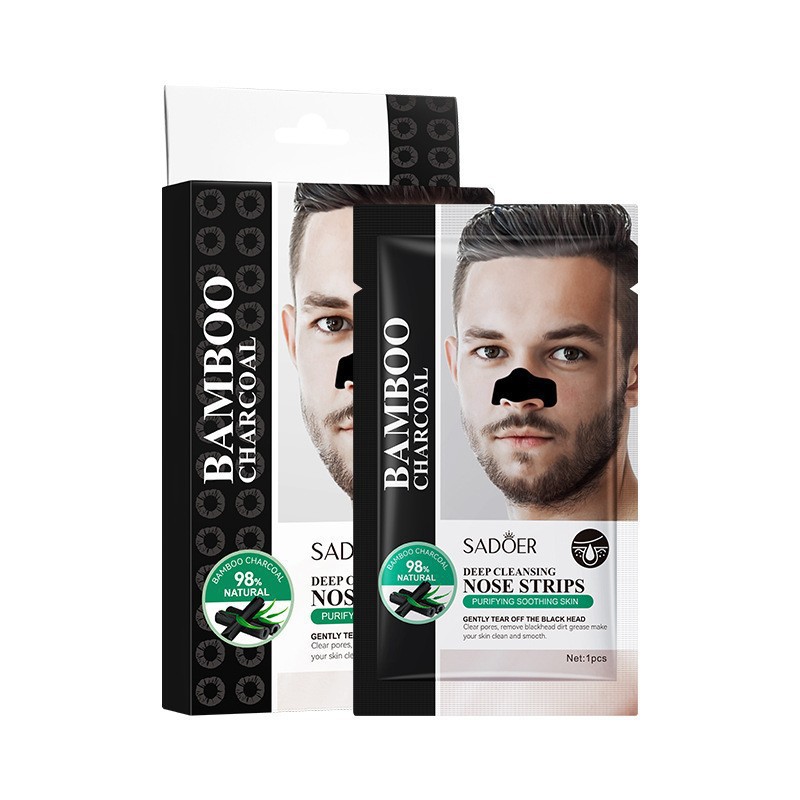 Boquan Ya carbón de bambú para eliminar los puntos negros crema de máscara hidratante limpia hidratación pastilla nasal zona T cosméticos de enfermería al por mayor chino image 11