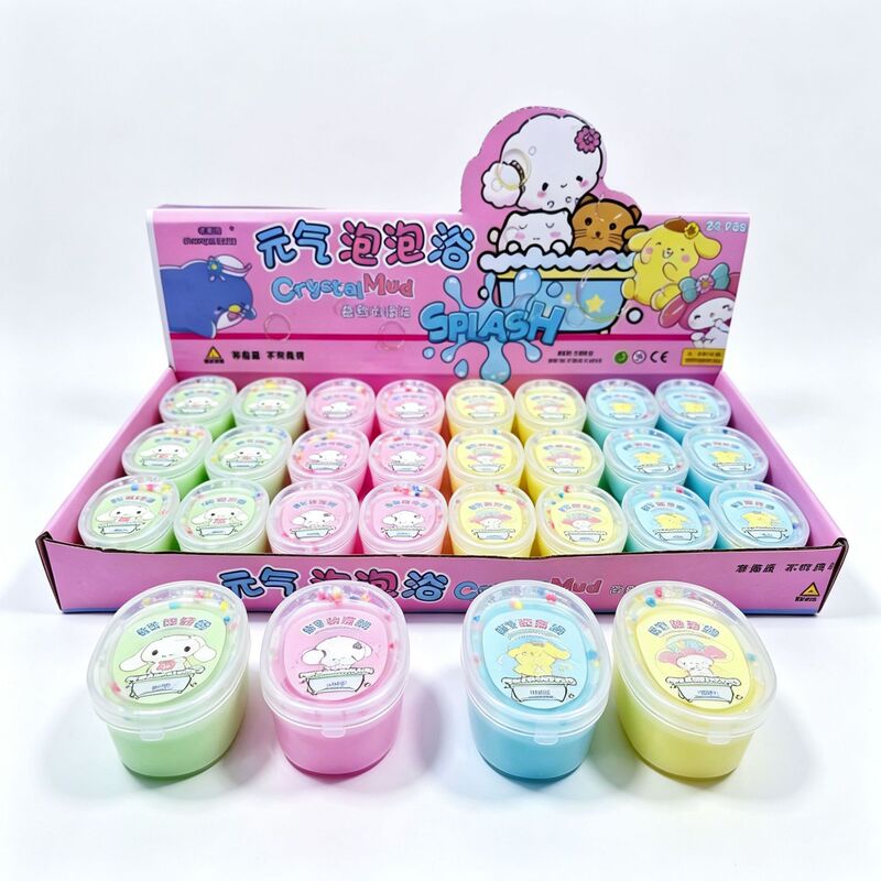 Vitality Bubble Bath Foaming Gel Non-Sticky Hug Milk Big-Eared Slime Crystal Mud My Melody Stress Relief Fake Water