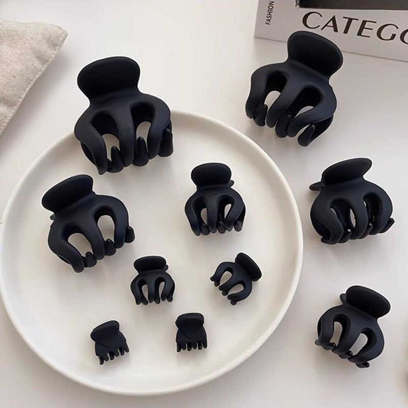 南瓜小抓夹2026新款小号丸子发夹高马尾固定神器公主头迷你发抓