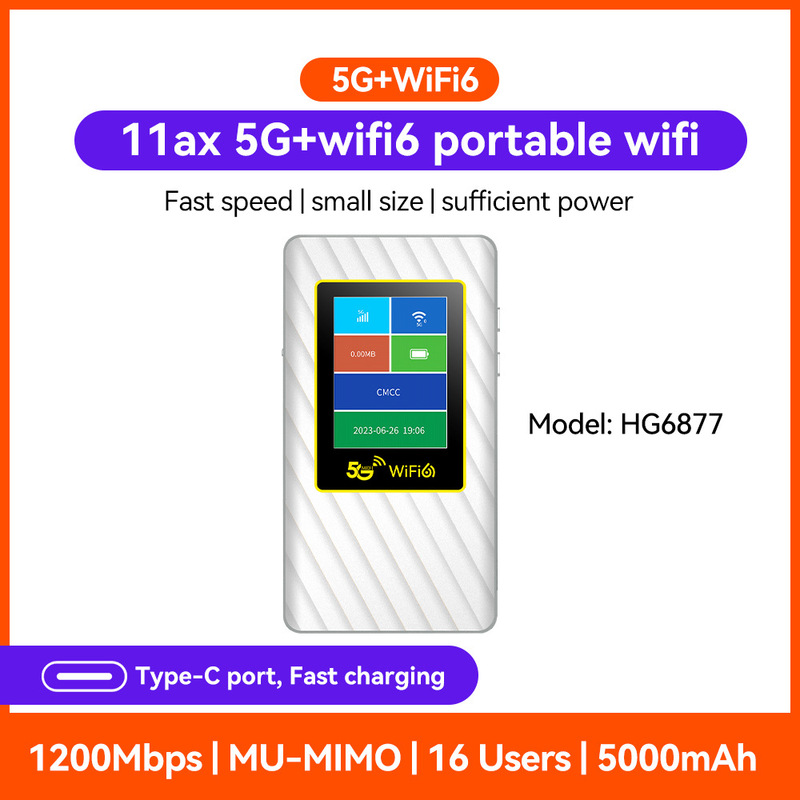 Cross-Border Exclusive Supply of 5g Portable Wifi Unlocked Portable Hotspot for Amazon Fba