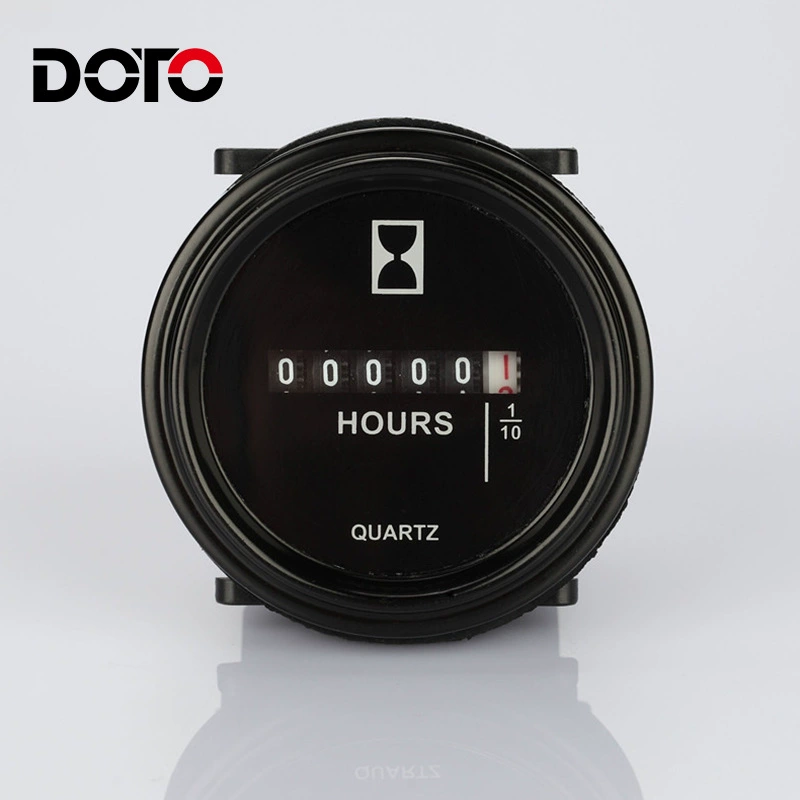 Черный SH-1 круглый промышленный таймер HD промышленный кумулятивный таймер светодиодный Прямой Таймер отображения