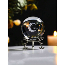 N 74357 3D Engraved Crystal Ball 3D ��ˮ����羳����ͨ