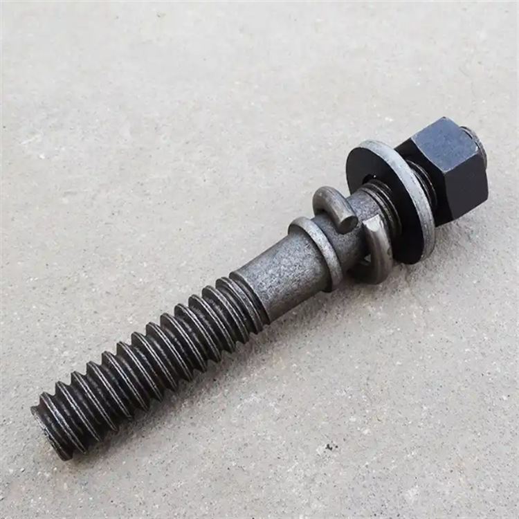 Fábrica directa tornillo de tornillo de tornillo de tornillo ferroviario 24 tornillo de tornillo de doble cabeza de tornillo