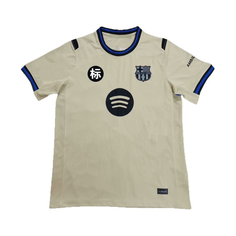 2526 バルセロナ アウェイ ファンバージョン ジャージ No.10 アマール No.8 ペドリ No.9 レヴァン サッカーユニフォーム シングルトップ|undefined