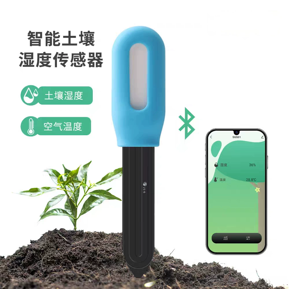Трансграничный умный APP соединяет влажность почвы детектор в помещении горшечный сад посадки влажность почвы тестер