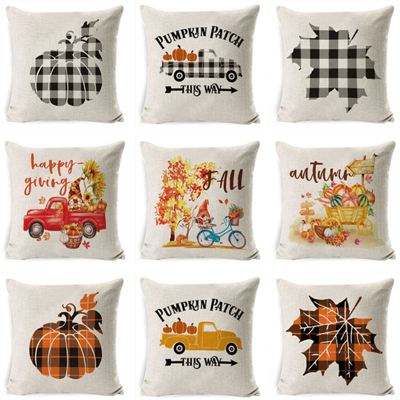 thanksgiving-pillowcase-hello-autumn-sofa-car-pumpkin-cushion-cover-home-decoration-45*45 thanksgiving-pillowcase-hello-autumn-sofa-car-pumpkin-cushion-cover-home-decoration-45*45
