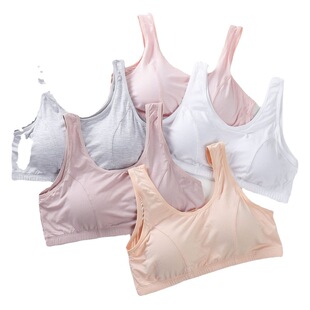 Granny Bra Fixed Cup Old Lady Vest Modal Comfortable Beautiful Back Women's Old Age Underwear 863