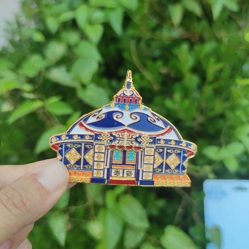 蒙古包金属冰箱贴内蒙古纪念礼品旅游地标文创伴手礼纪念品草原|undefined