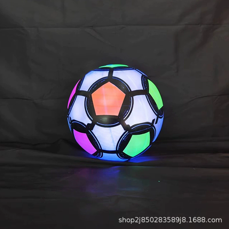 Светящийся футбольный мяч Flash Shootball Детские игрушки эластичные мячи Ночной рынок Горячая распродажа Продукты Светящийся волейбол Футбол