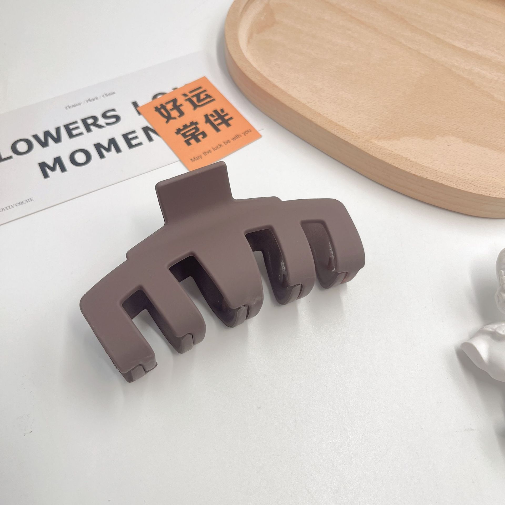 Accesorios para el cabello coreanos Clip de sensación premium de verano Clip de tiburón en la parte posterior de la cabeza