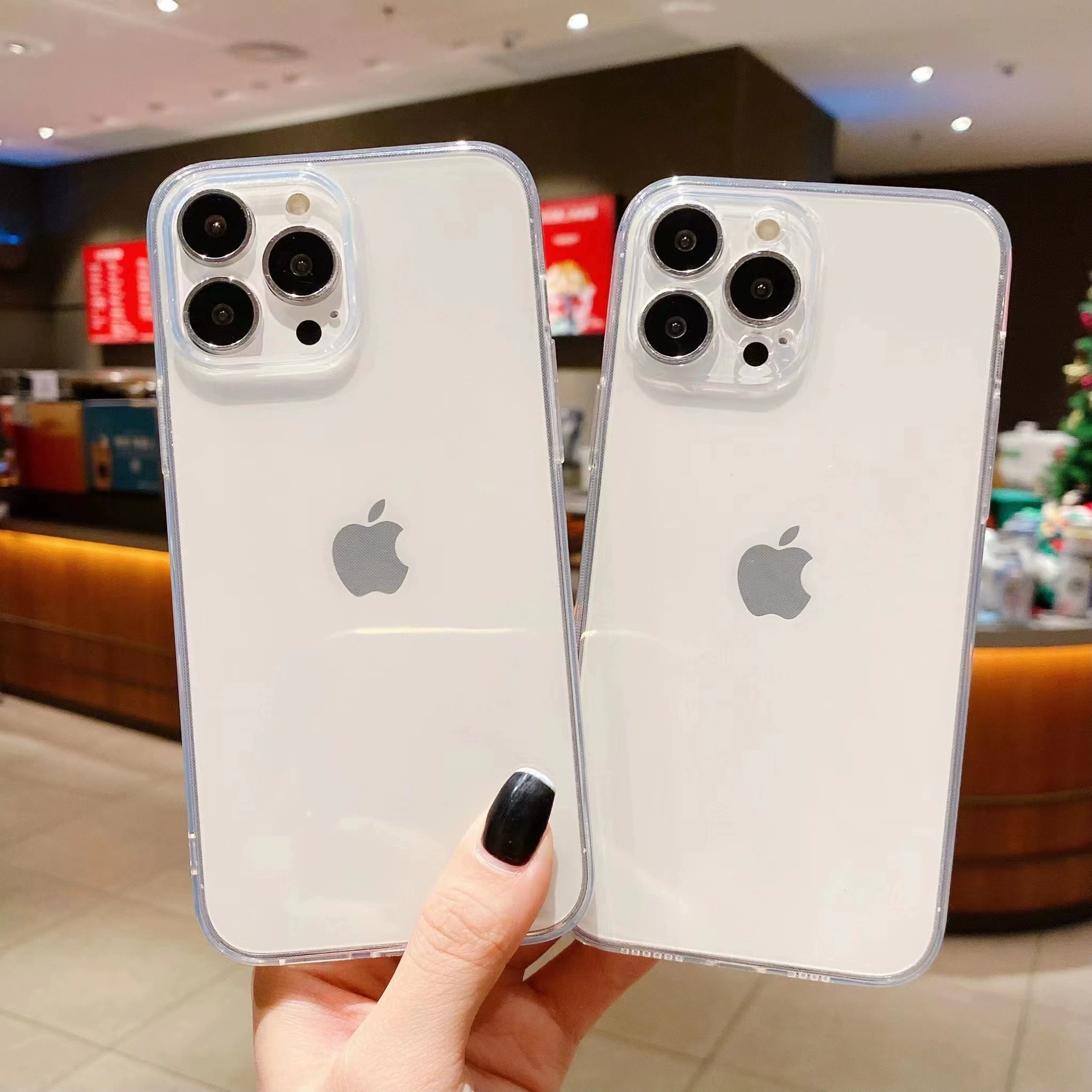 Чехол для телефона (Apple) iPhone 15/16/13 серии — высокопрозрачный TPU, точные отверстия, защита от падения
