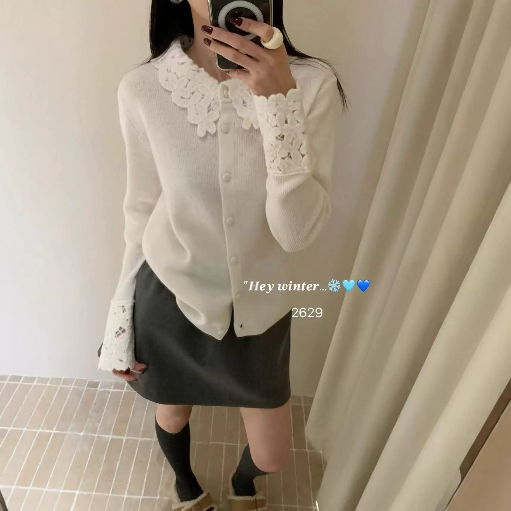 濮院2025韩系中高端百分百全羊毛针织衫冬季上新花纹纯色开衫毛衣