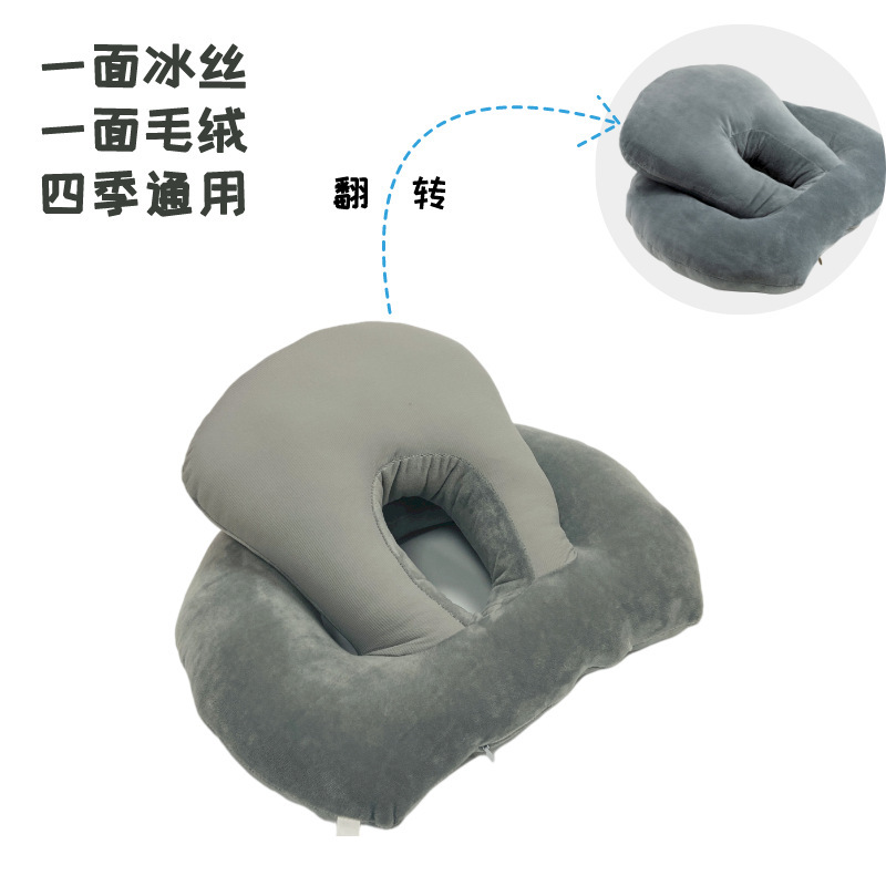 ネット赤爆金学生昼寝神器寝オフィス昼休み腹ばいになって腹ばいになってテーブルに寝て昼寝枕