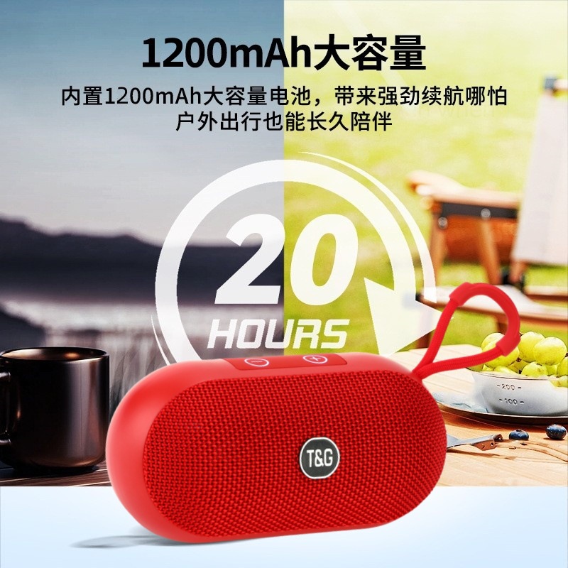 2025 nuevo altavoz Bluetooth TG691 inalámbrico mini audio TWS tarjeta portátil para exteriores subwoofer de alta calidad