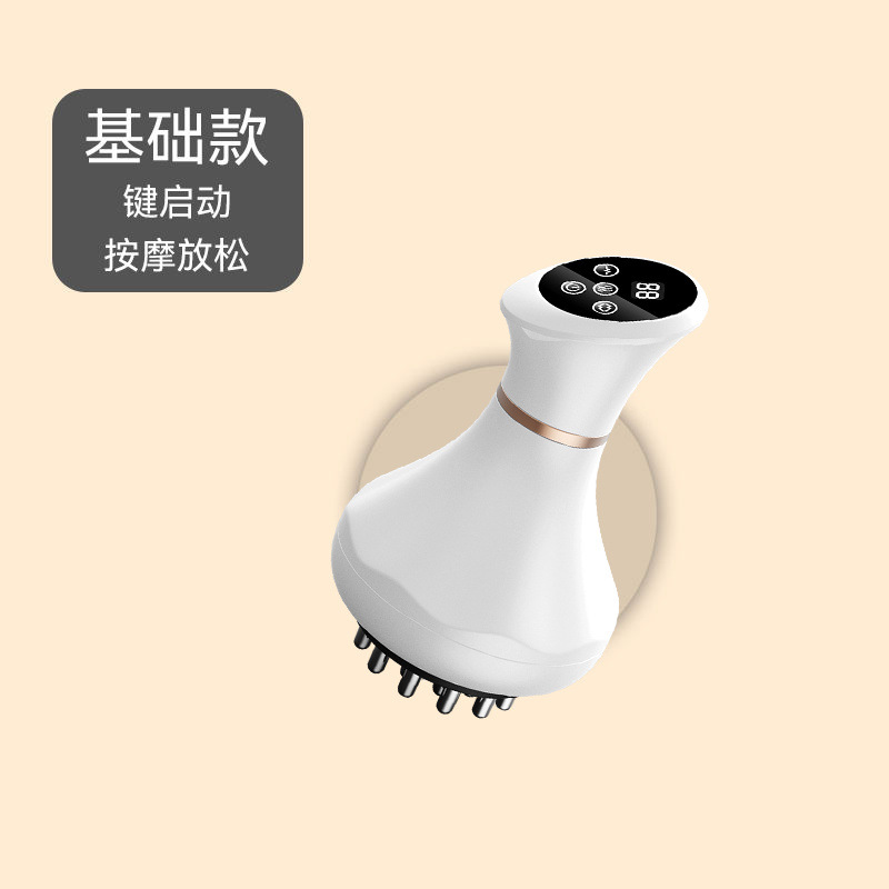 Cepillo meridiano eléctrico para el cuerpo Cepillo de masaje universal para dragar los músculos y frotar el vientre Cepillo de espalda para raspado de piernas Fábrica de aparatos eléctricos