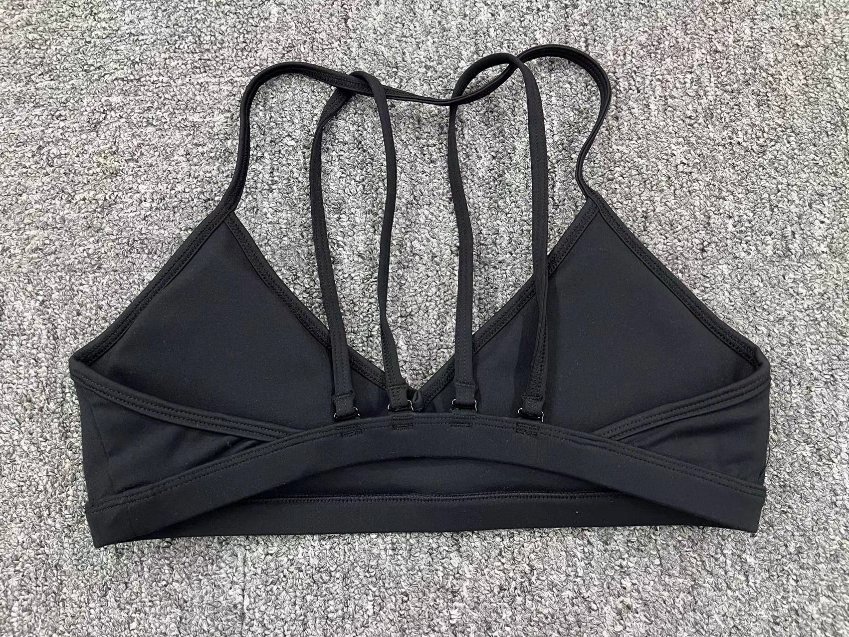 59g Weight Sleeveless Sleeve Length Nylon Fabric Type Short Top Length Halter Crisscross Tank Tops Type Gym, Yoga Occasion Halter Neck Neckline Solid Color Pattern Sports Style Sports Solid Color Nylon Halter Neck Active Tops Halter Crisscross Tank 22