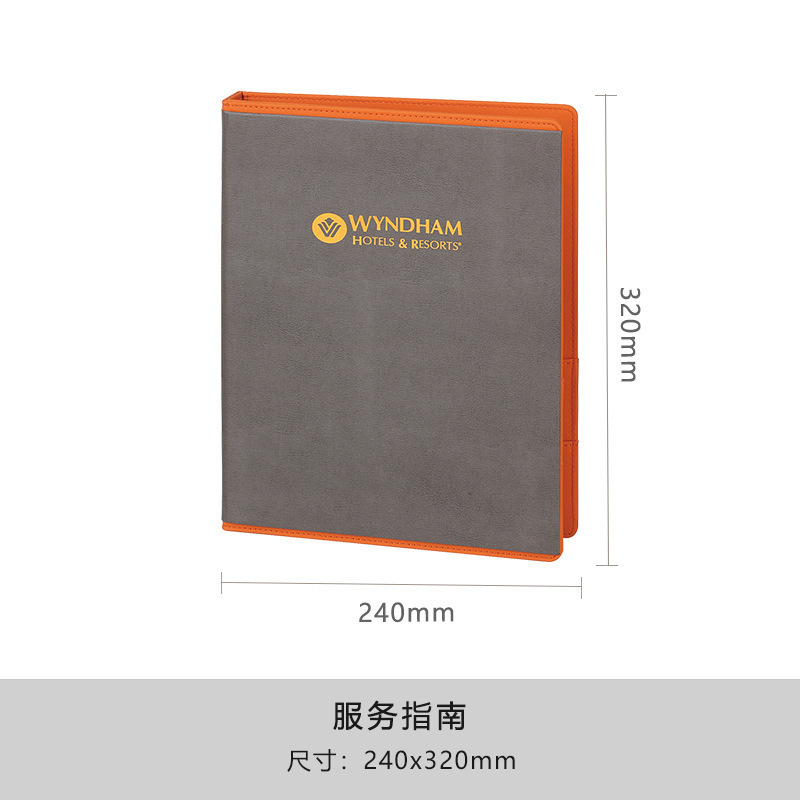 Hotel de cinco estrellas cuero conjunto de tarjetas de papel caja de té caja de toallas de hotel basura logotipo publicitario