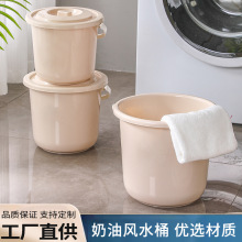 洗车水桶家用塑料桶带盖儿童小水桶盆桶美术画画小水桶批发