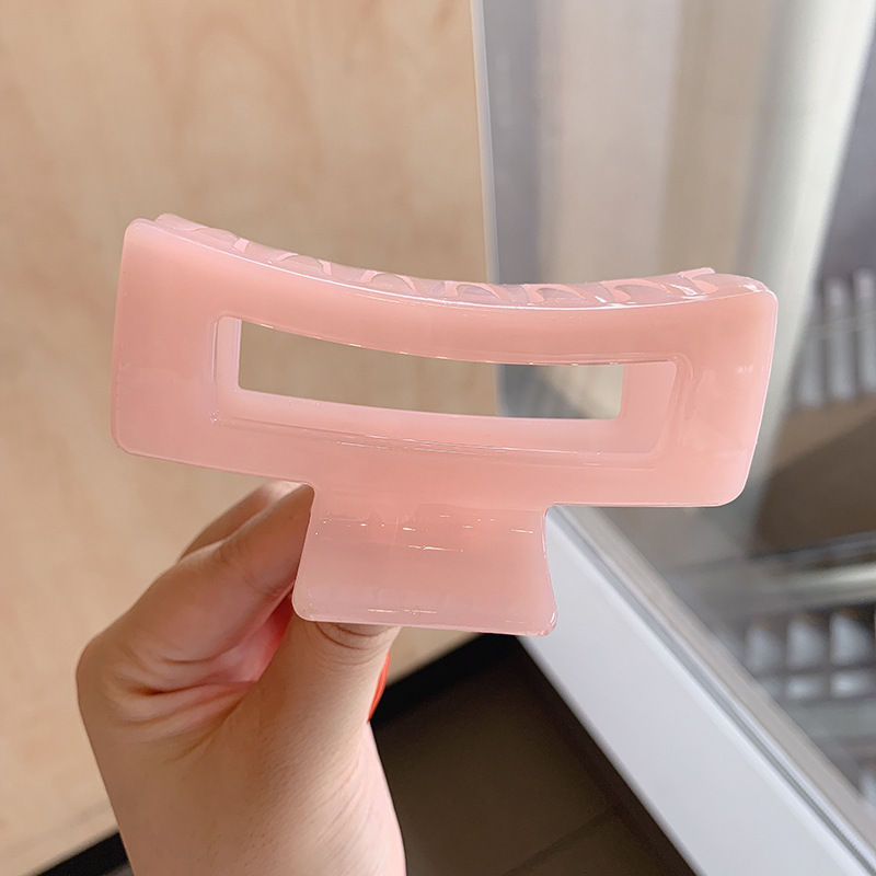 Clip de cabello de alta sensación de gran tamaño para mujeres más agarrar clip de cabello de tiburón en la parte posterior de la cabeza de los productos al por mayor