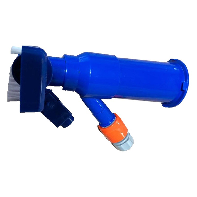 Traje de herramientas de limpieza de piscina transfronteriza piscina de vacío Herramientas de limpieza de chorro traje de cabeza de succión