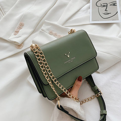 Cross-border women's handbag 2022 new fashion trend shoulder bag simple crossbody bag Korean style niche chain bag bags
