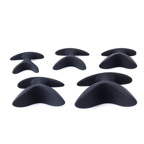 Black silicone anal plug for anal expansion, prostate massager for men and women, adult sex toys wholesale and delivery