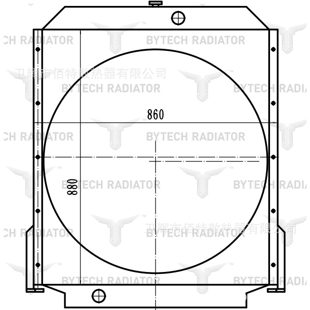 宇重955A-2 装载机水箱散热器厂家直销性价比高