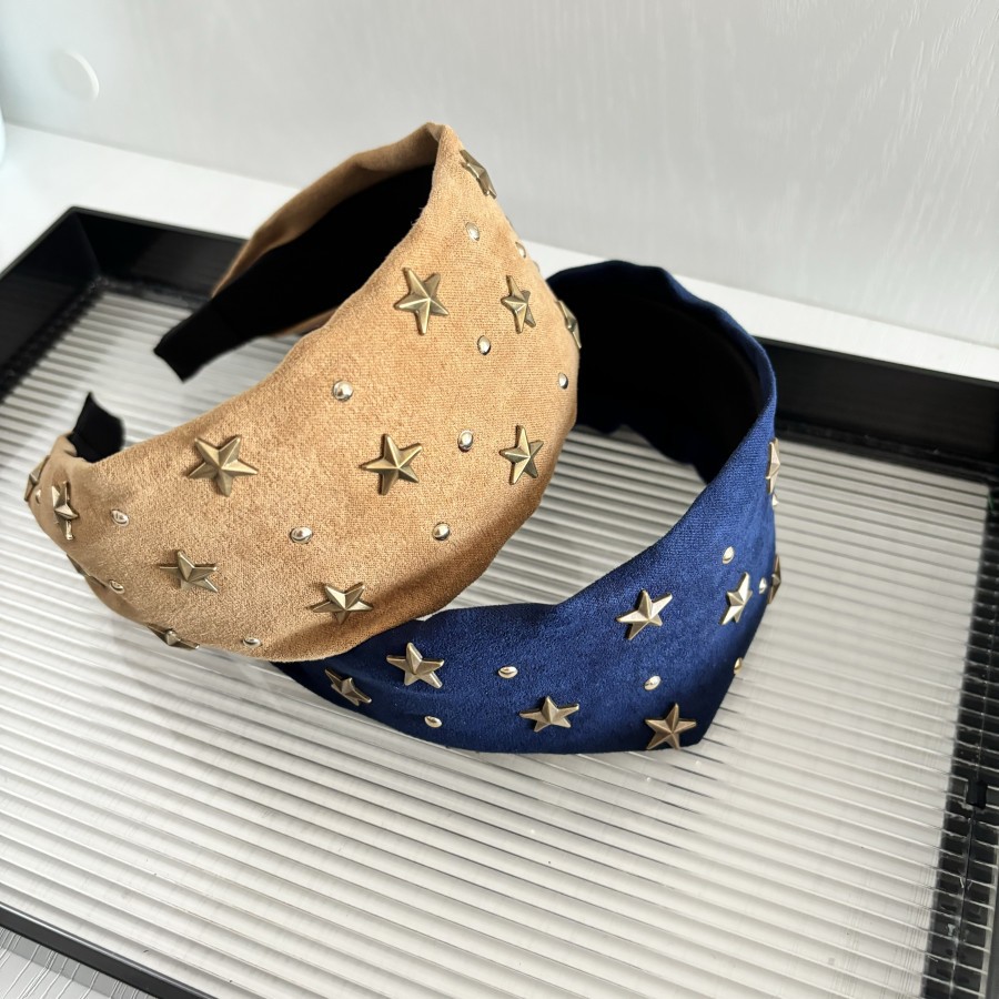 New Headband Female XINGX Rivet Headband Simple All-match