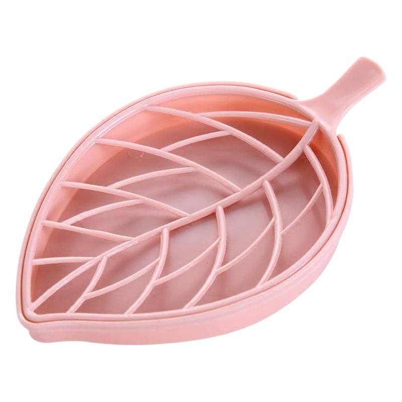 Baño hogar creativo hoja de jabón caja de doble Capa de drenaje grande caja de jabón de tocador caja de jabón de Ventas Directas