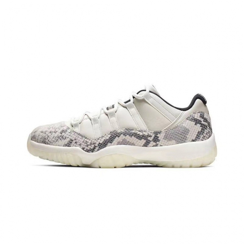 Putian Chunyuan aj11 zapatos de baloncesto de alta altura, zapatos de hombre, zapatos grises frescos, zapatos de serpiente con almohadilla de aire baja, playoffs